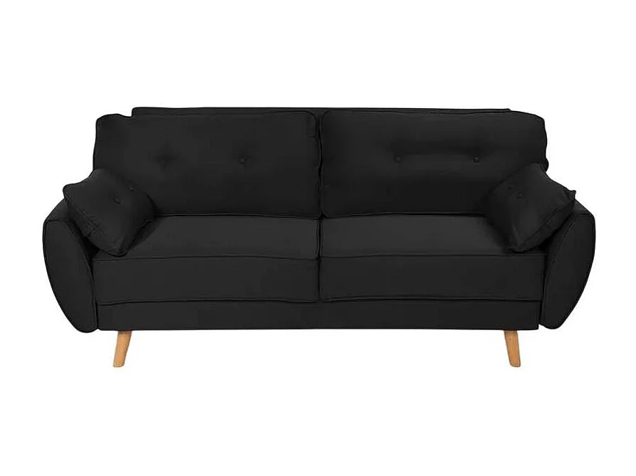 Divano trasformabile 3 posti in stile nordico in tessuto Frangipani