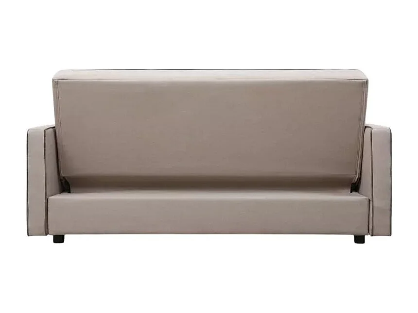 Divano letto 2 posti clic-clac tessuto contenitore 185 x 90 Roverella