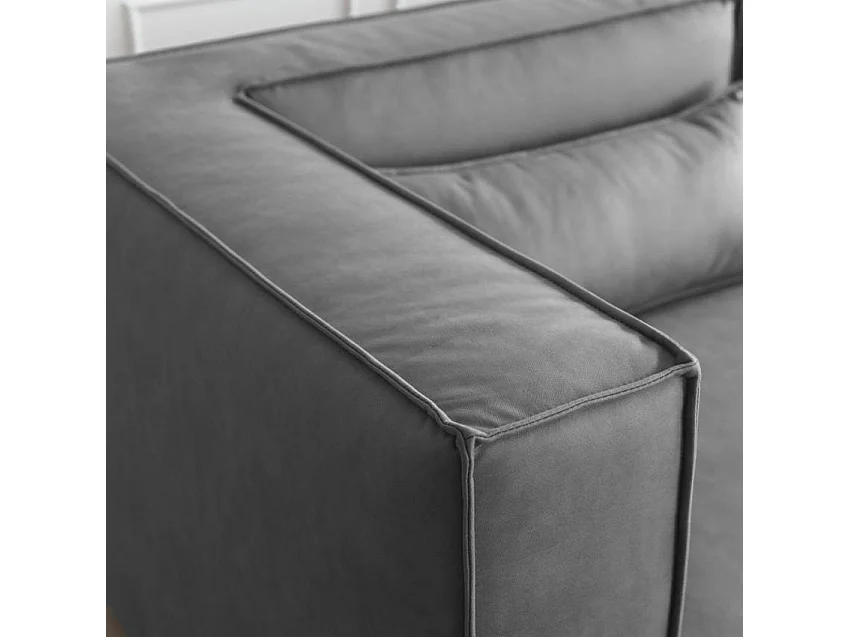 Modernes 2-sitziges modulares Stoffsofa Solv