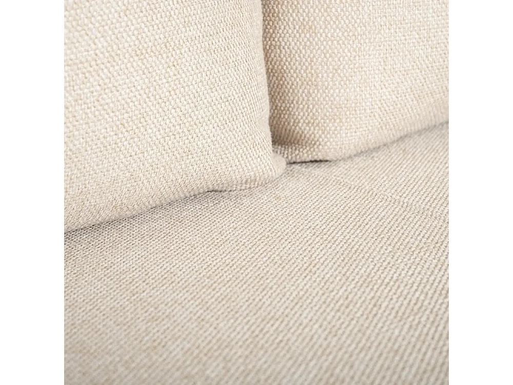 Divano ad angolo modulare 3 posti beige chaise longue Pino marittimo