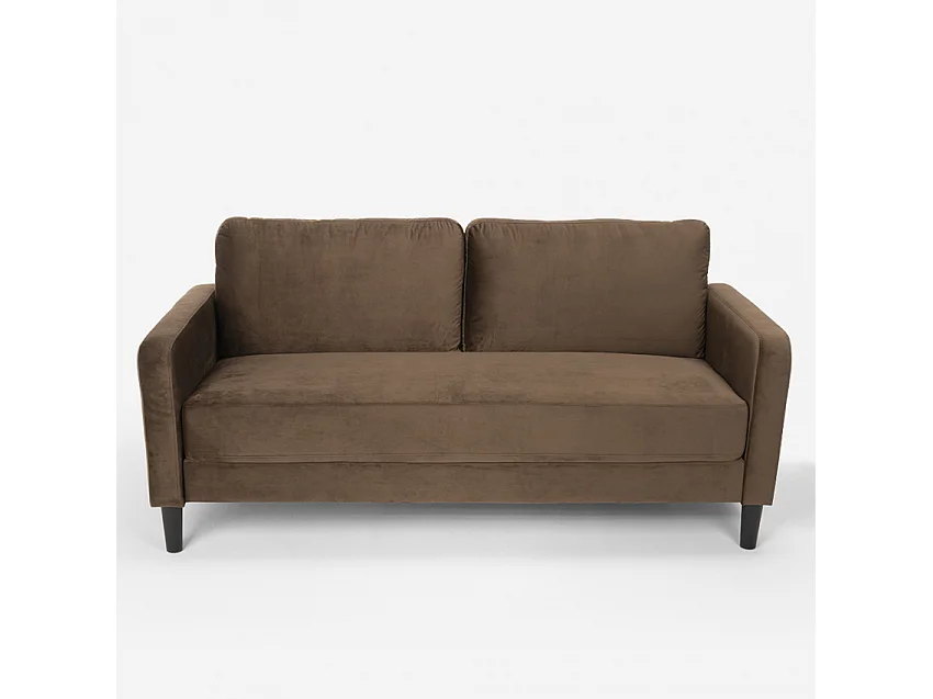 Divano 3 posti design moderno in tessuto camere salotti Lagerstroemia