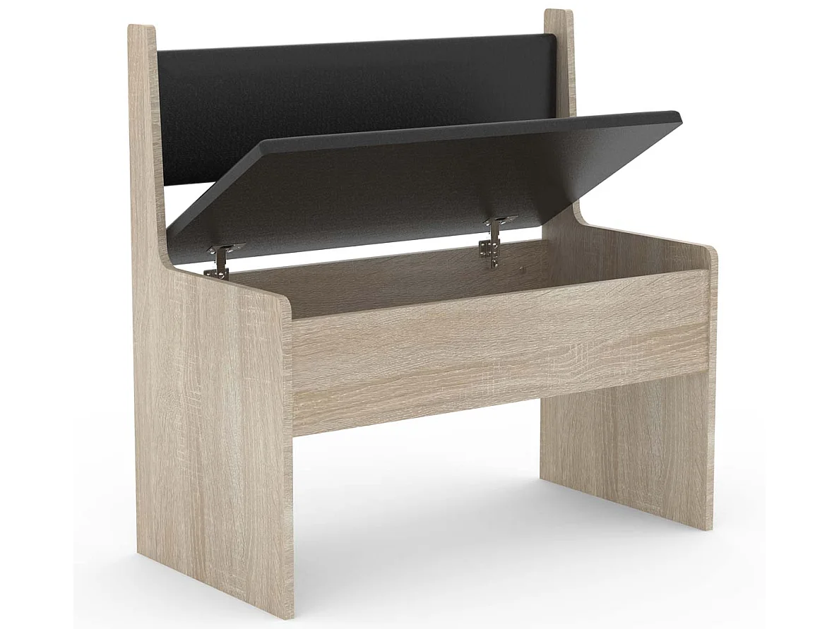 Holz Eckbank Sitzbank Bank Truhe Esal Breite 80 cm