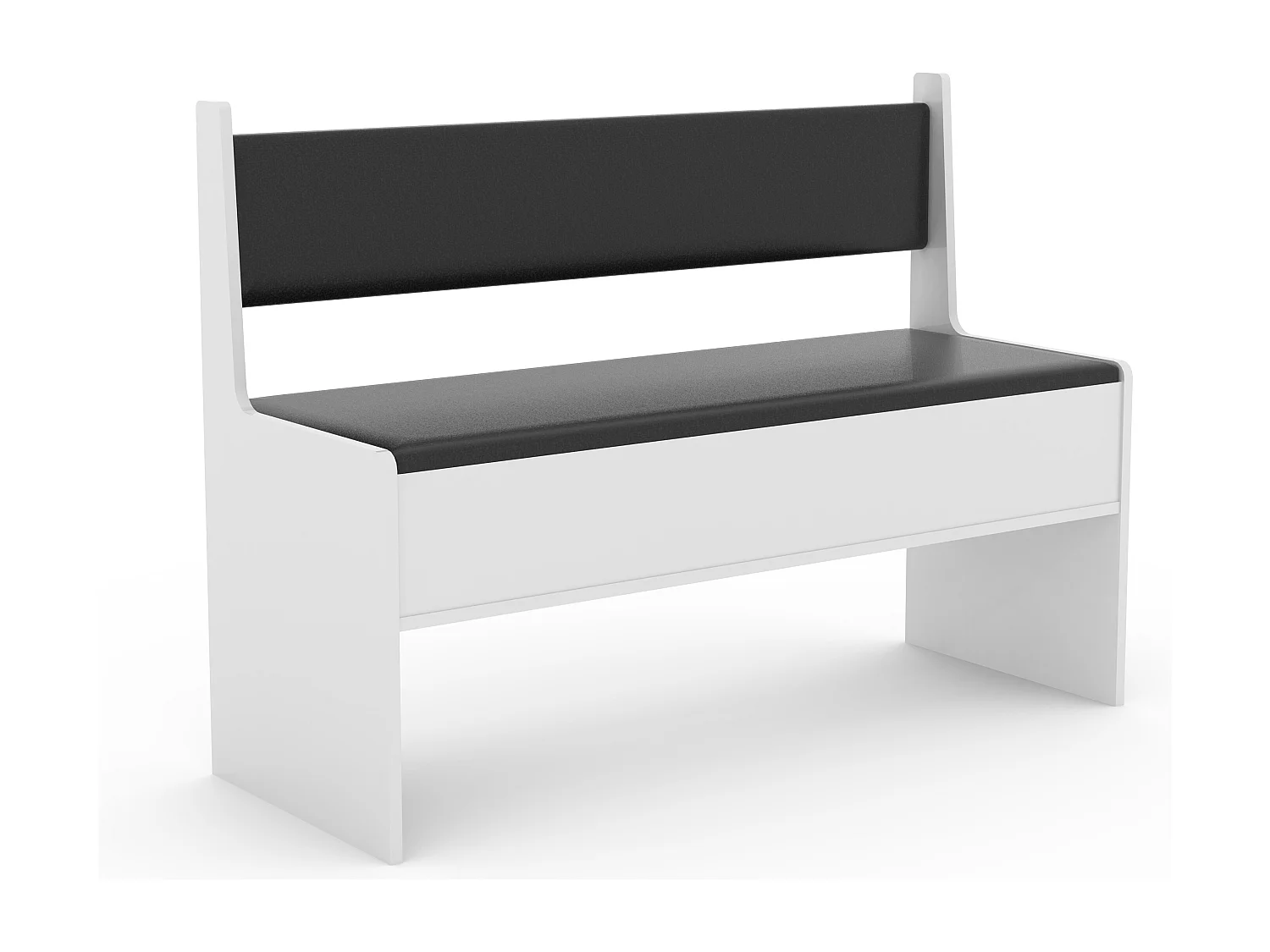 Ławka stołowa narożna z drewna Esal 110 cm