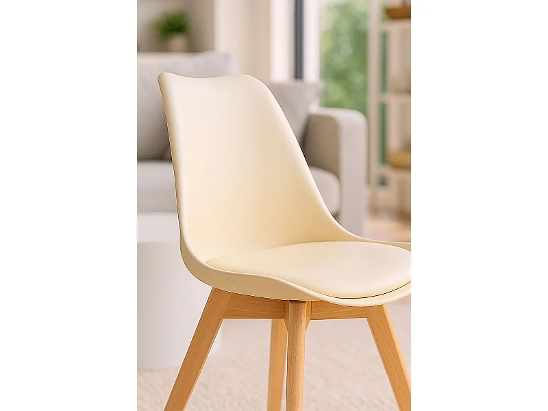 Sillas Comedor - Silla Synk Basic - Mousse Limón