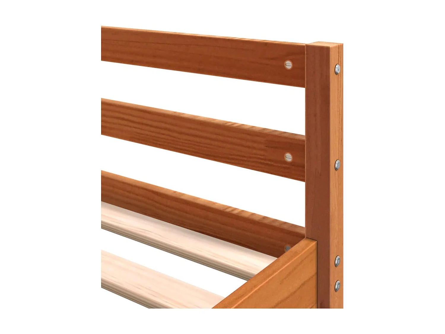 Lit superposé et bureau et échelle 140x200cm bois de pin massif