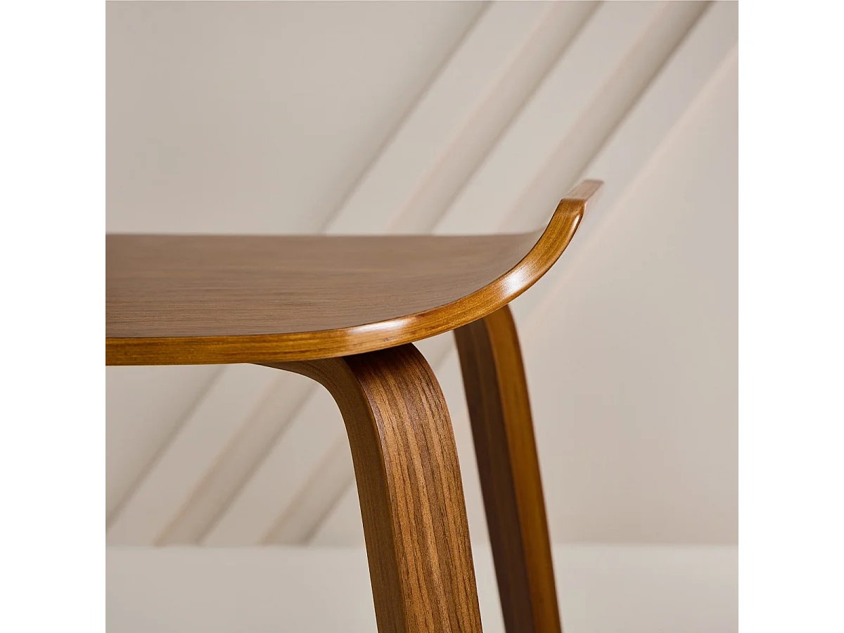 Bout de canapé finition noyer H53,5 cm - ANATOLE