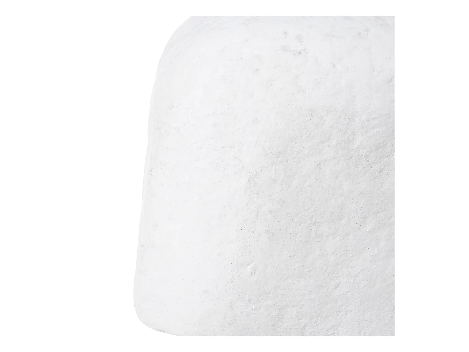 Tischleuchte CARRASCO Pappmaché Weiss