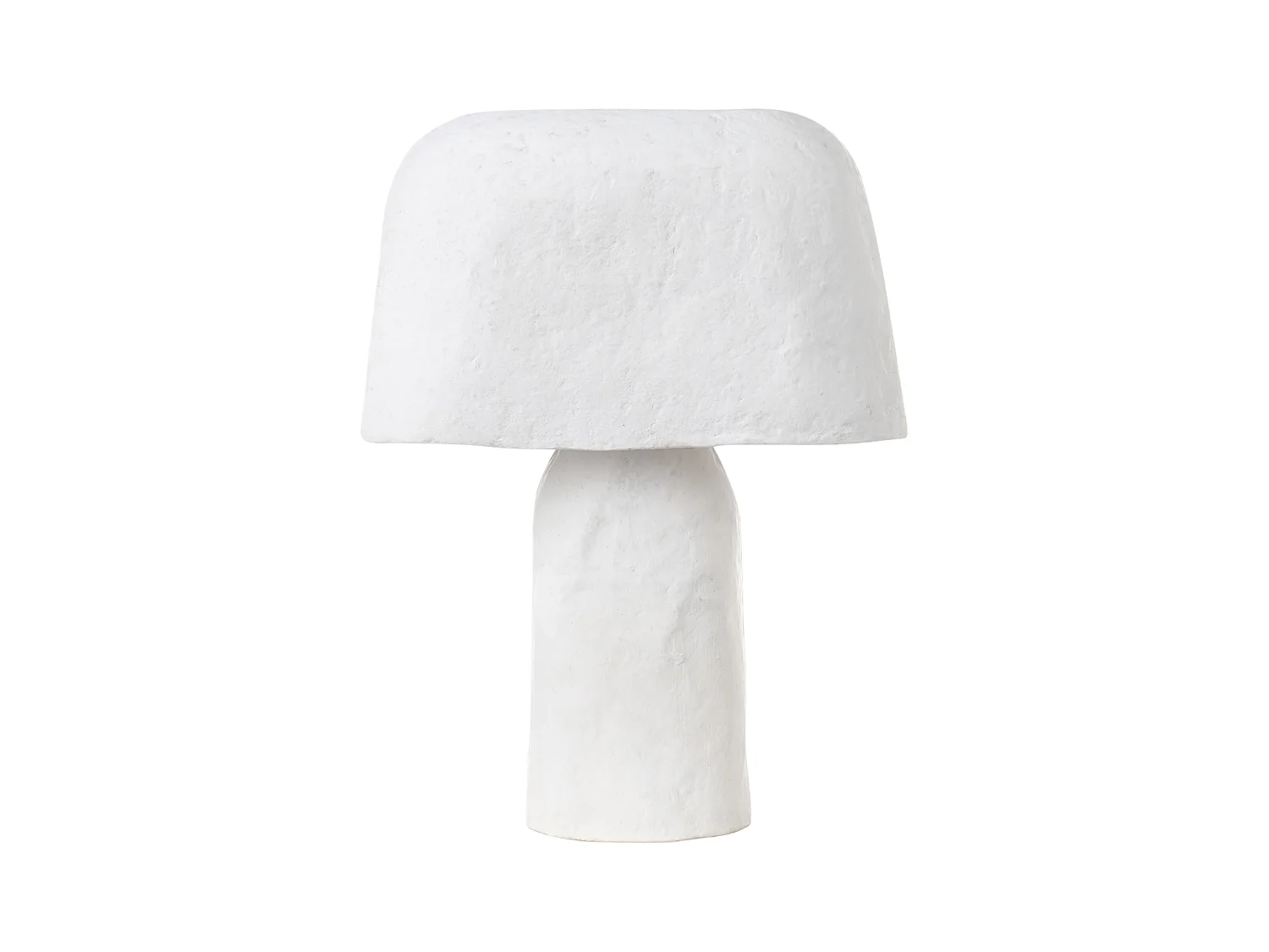 Lampe à poser CARRASCO Papier-mâché Blanc