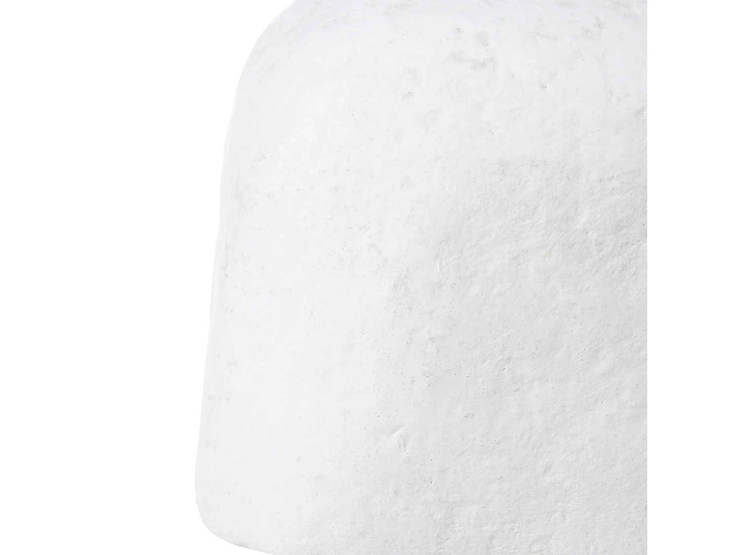 Lampe à poser CARRASCO Papier-mâché Blanc