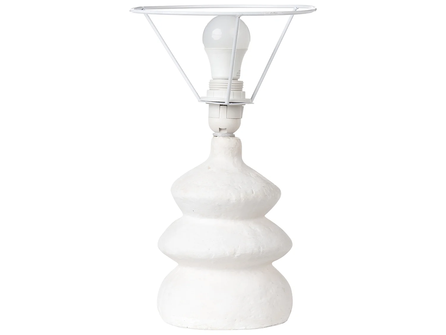 Lampe à poser ARAPEY Papier-mâché Blanc