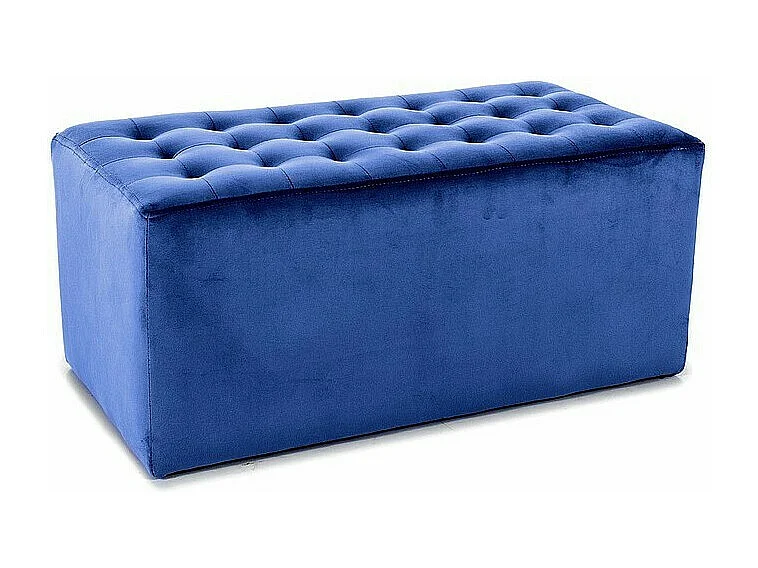 Pufa LORI 2 VELVET granatowa