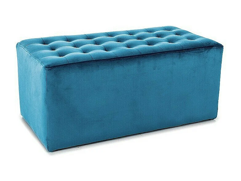 Pufa LORI 2 VELVET turkusowa