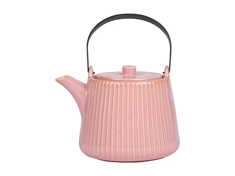 Théière avec filtre Tiao rose 1L