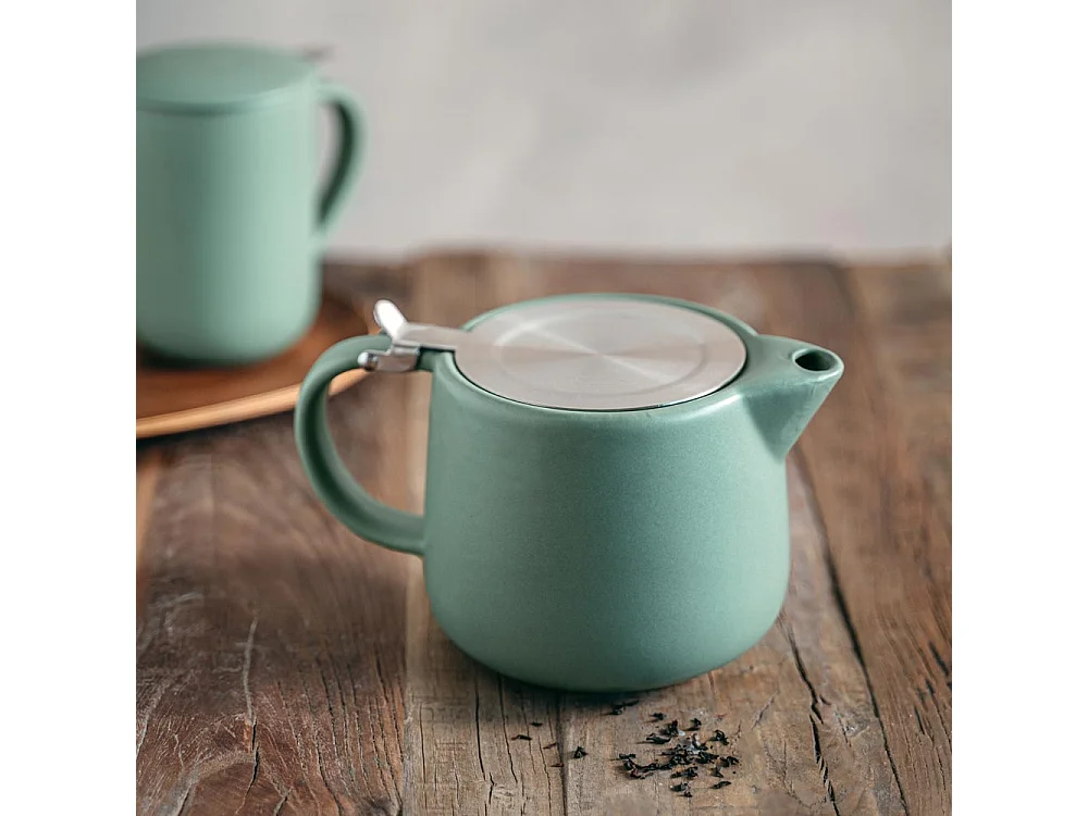 Théière avec filtre Uno amande 0,9L