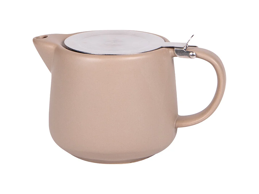 Théière avec filtre Uno beige 0,9L