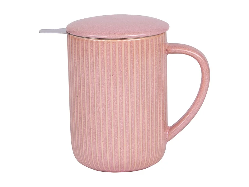 Tisanière Tiao rose 47 cl