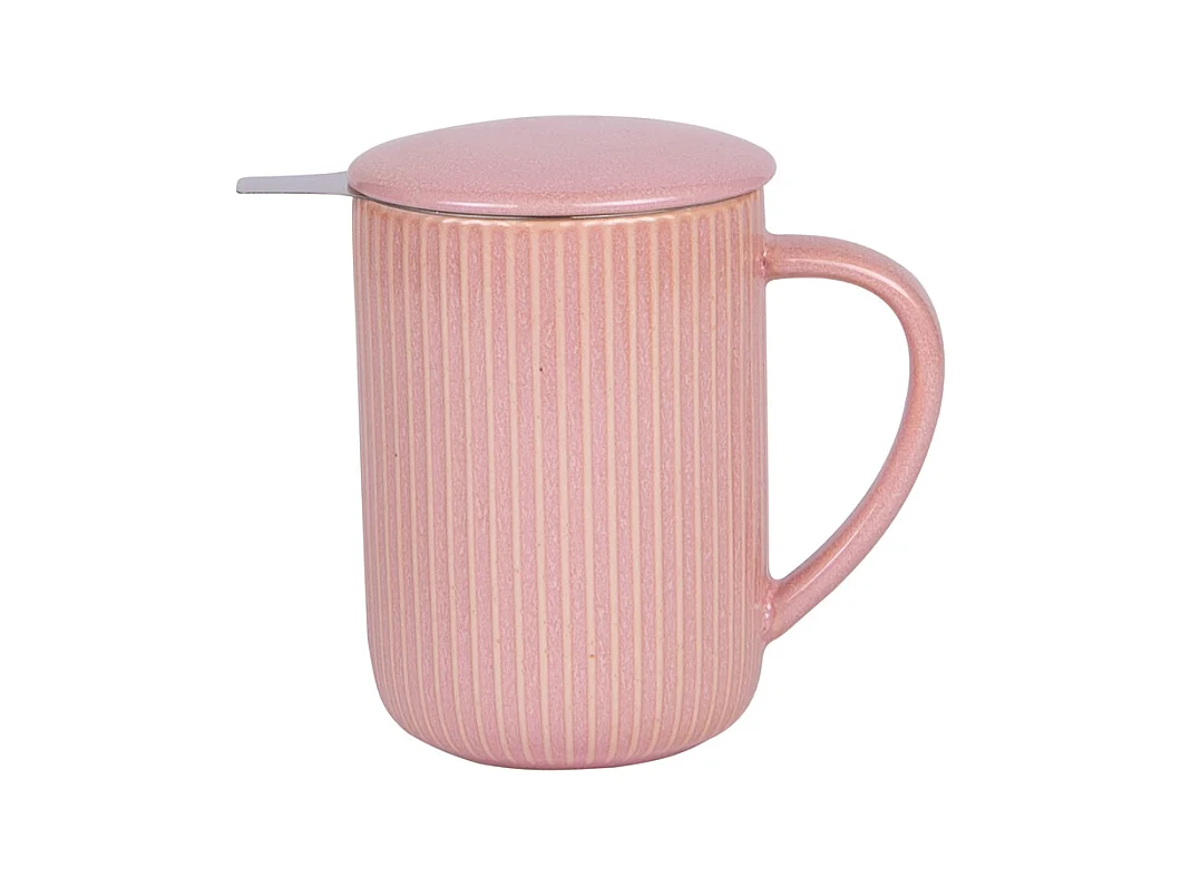 Tisanière Tiao rose 47 cl