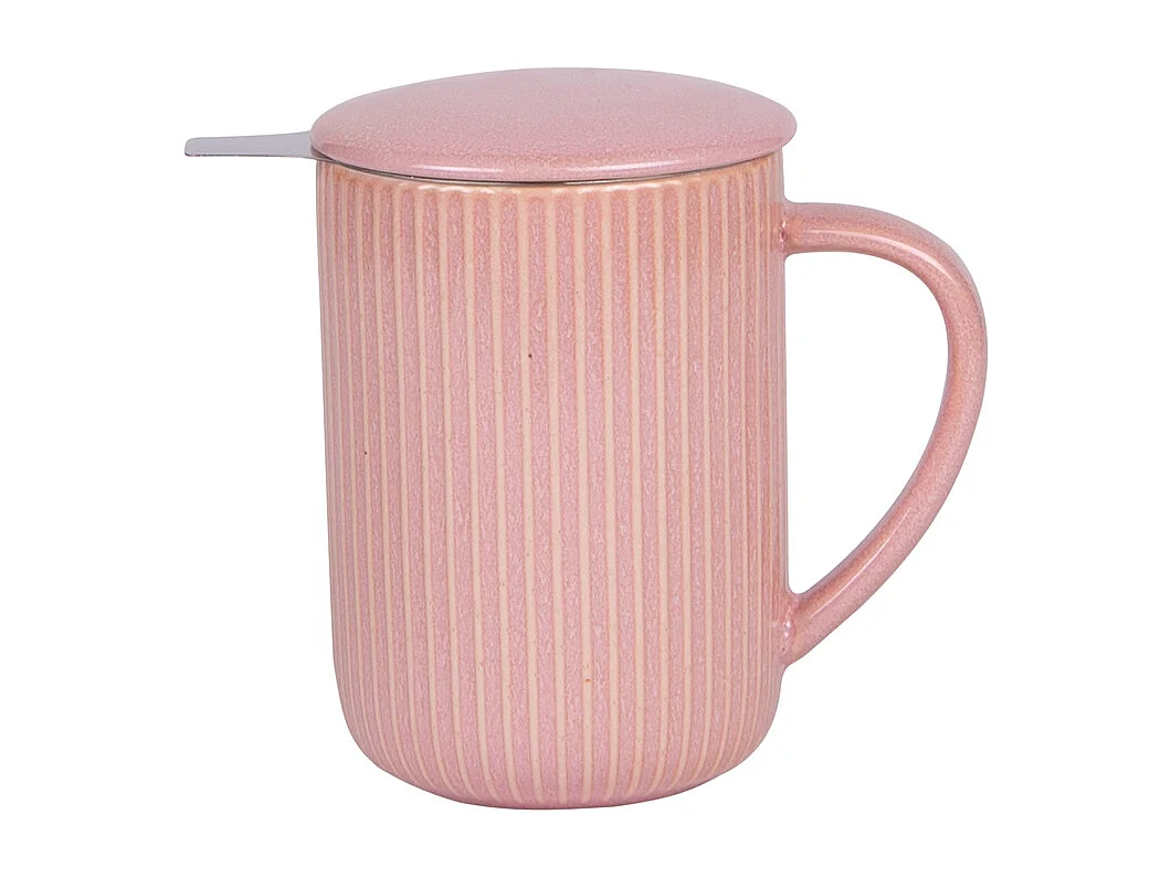 Tisanière Tiao rose 47 cl