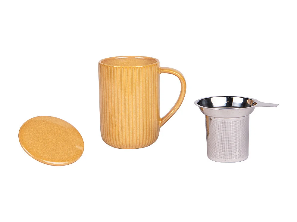 Tisanière Tiao jaune 47 cl