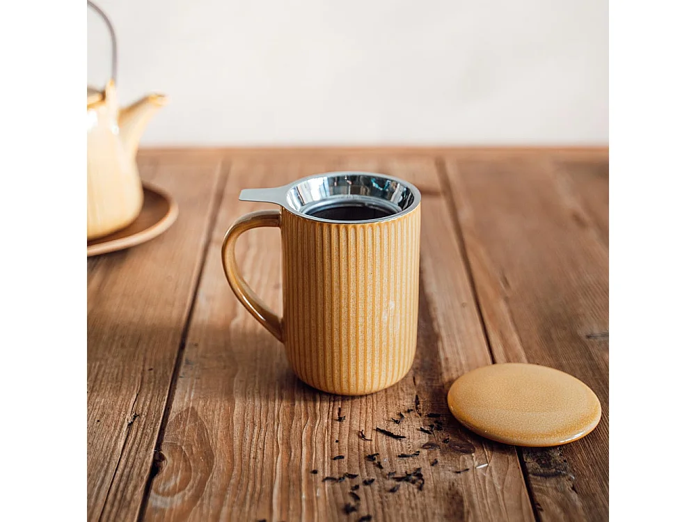 Tisanière Tiao jaune 47 cl