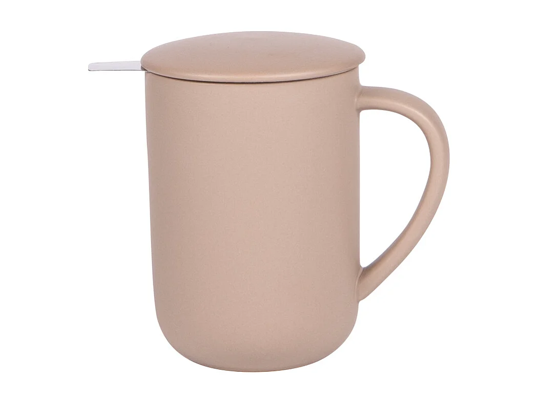 Tisanière Uno beige mat 47 cl