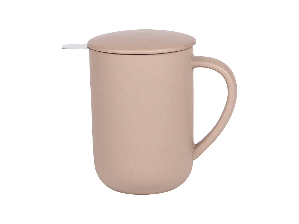 Tisanière Uno beige mat 47 cl