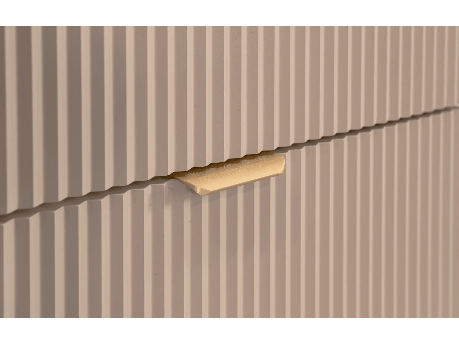 Wastafelkast WENA, met plank, gecanneleerde fronten, Willy, 100x60x47 cm, Kasjmir