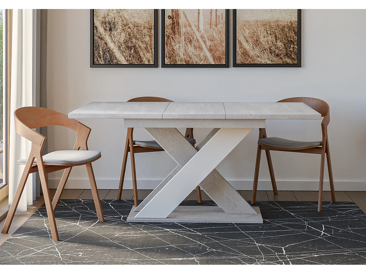 Xara stół K350 biały