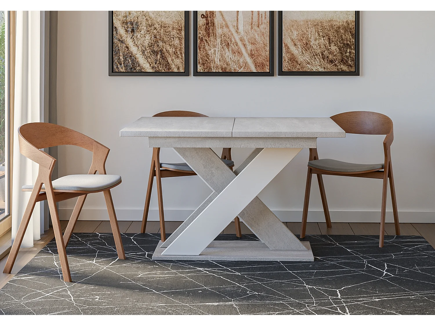 Xara stół K350 biały