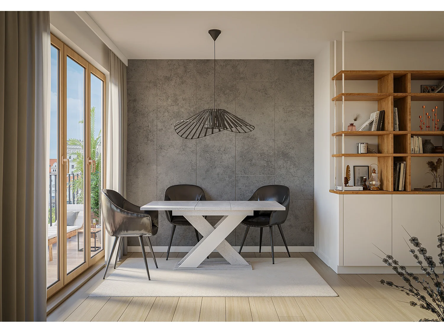 Xara stół K350 biały