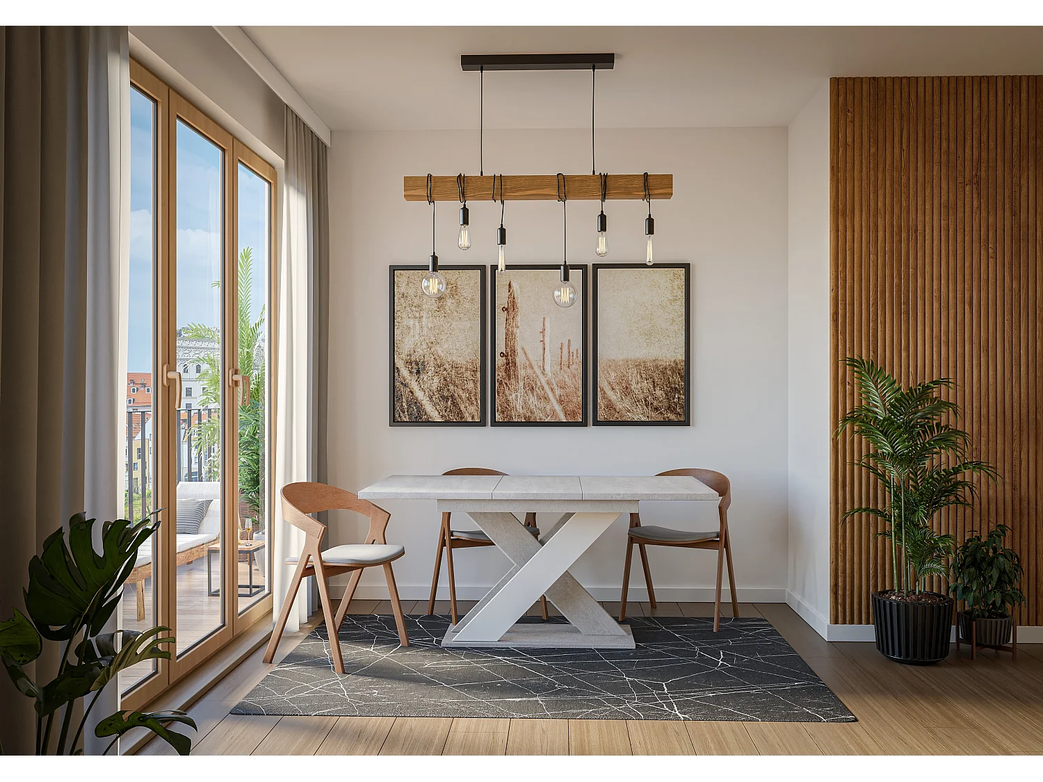 Xara stół K350 biały