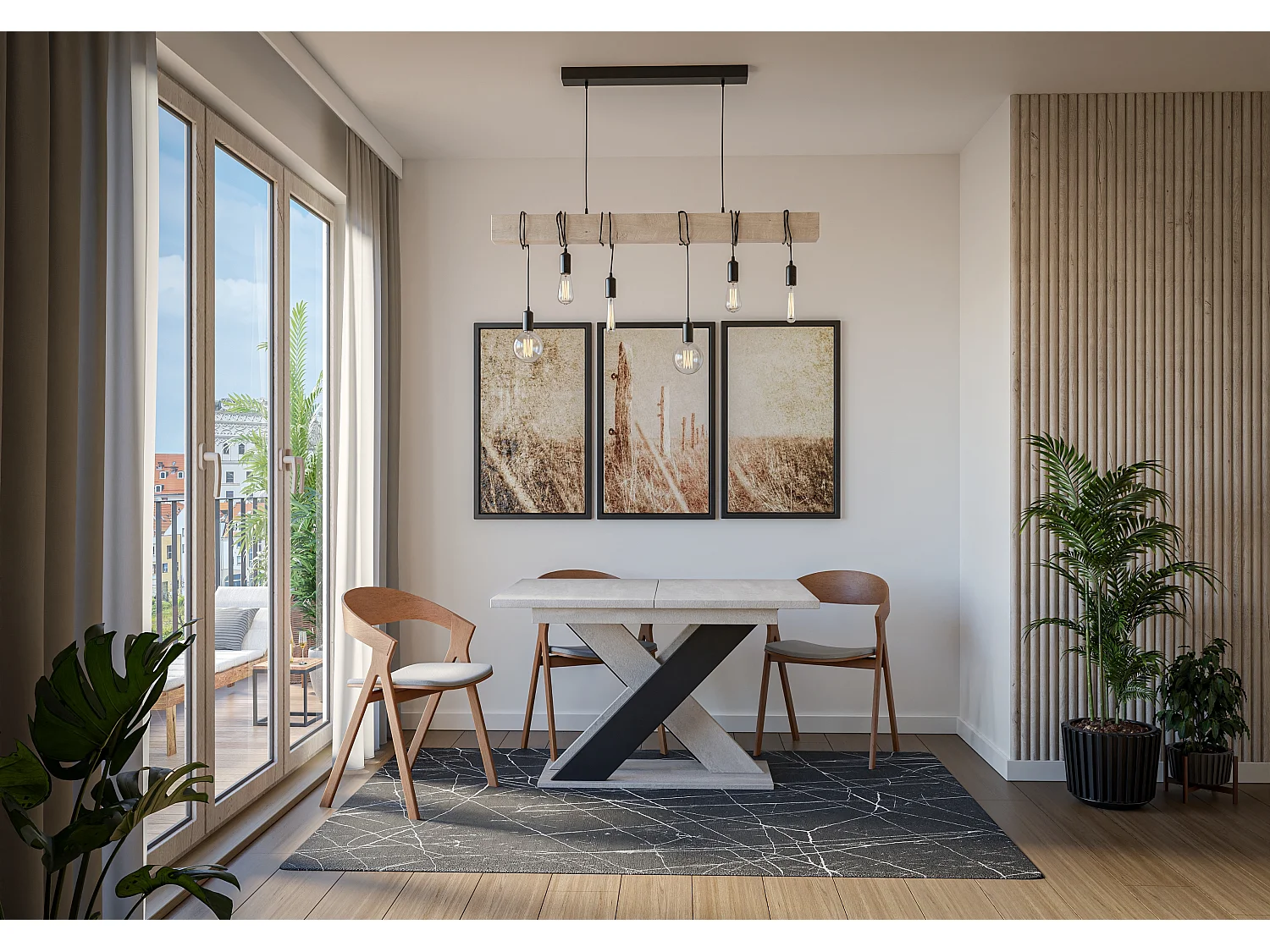 Xara stół K350 czarny