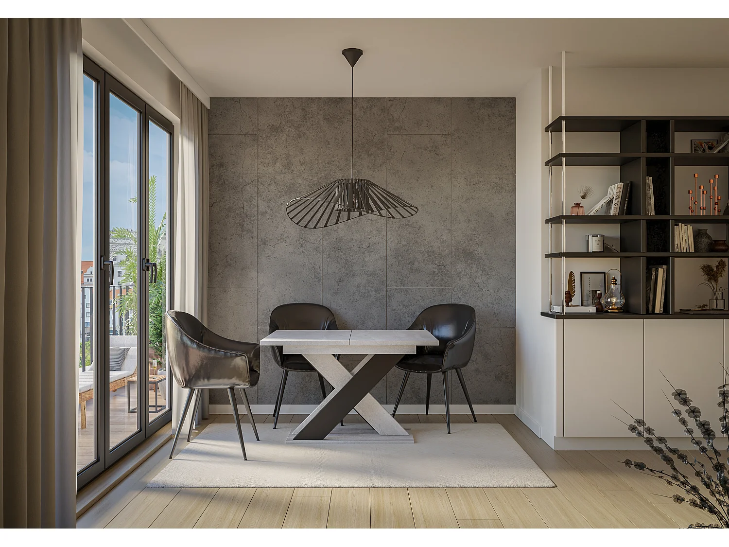 Xara stół K350 czarny