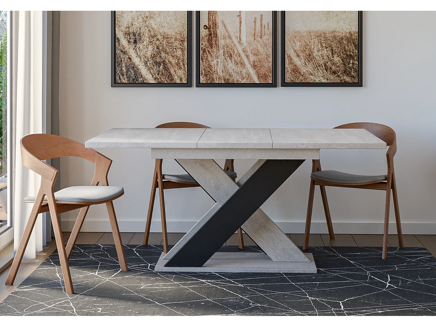 Xara stół K350 czarny