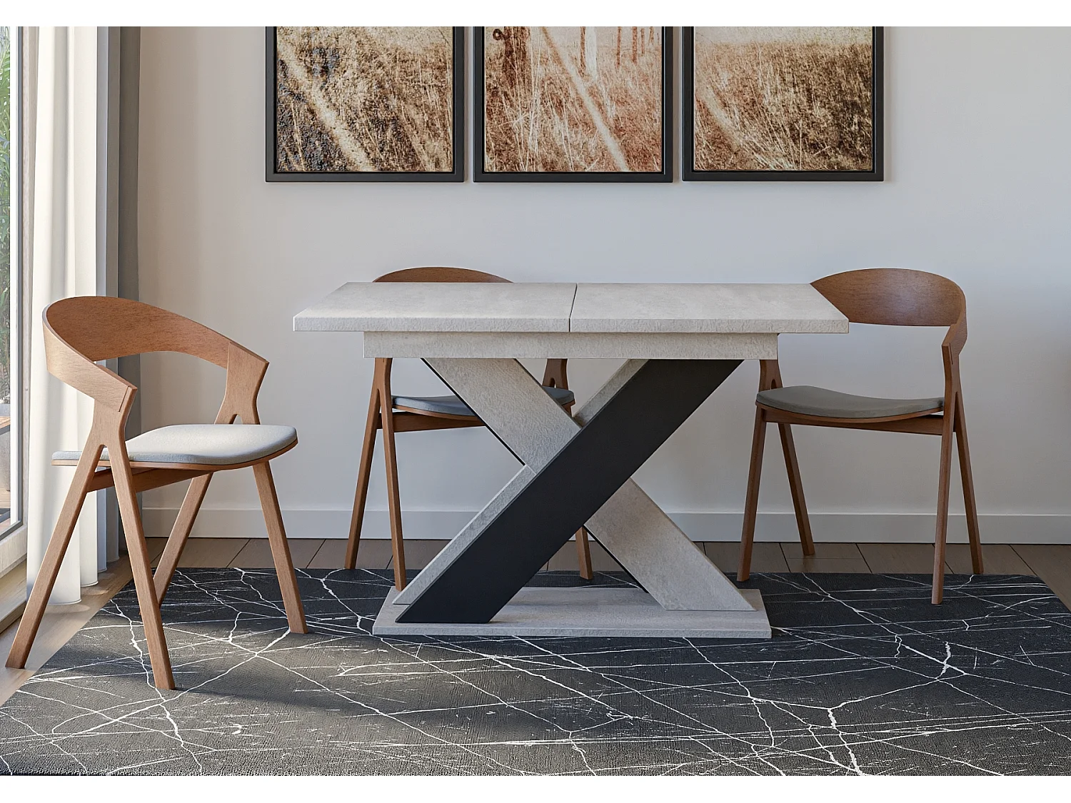 Xara stół K350 czarny