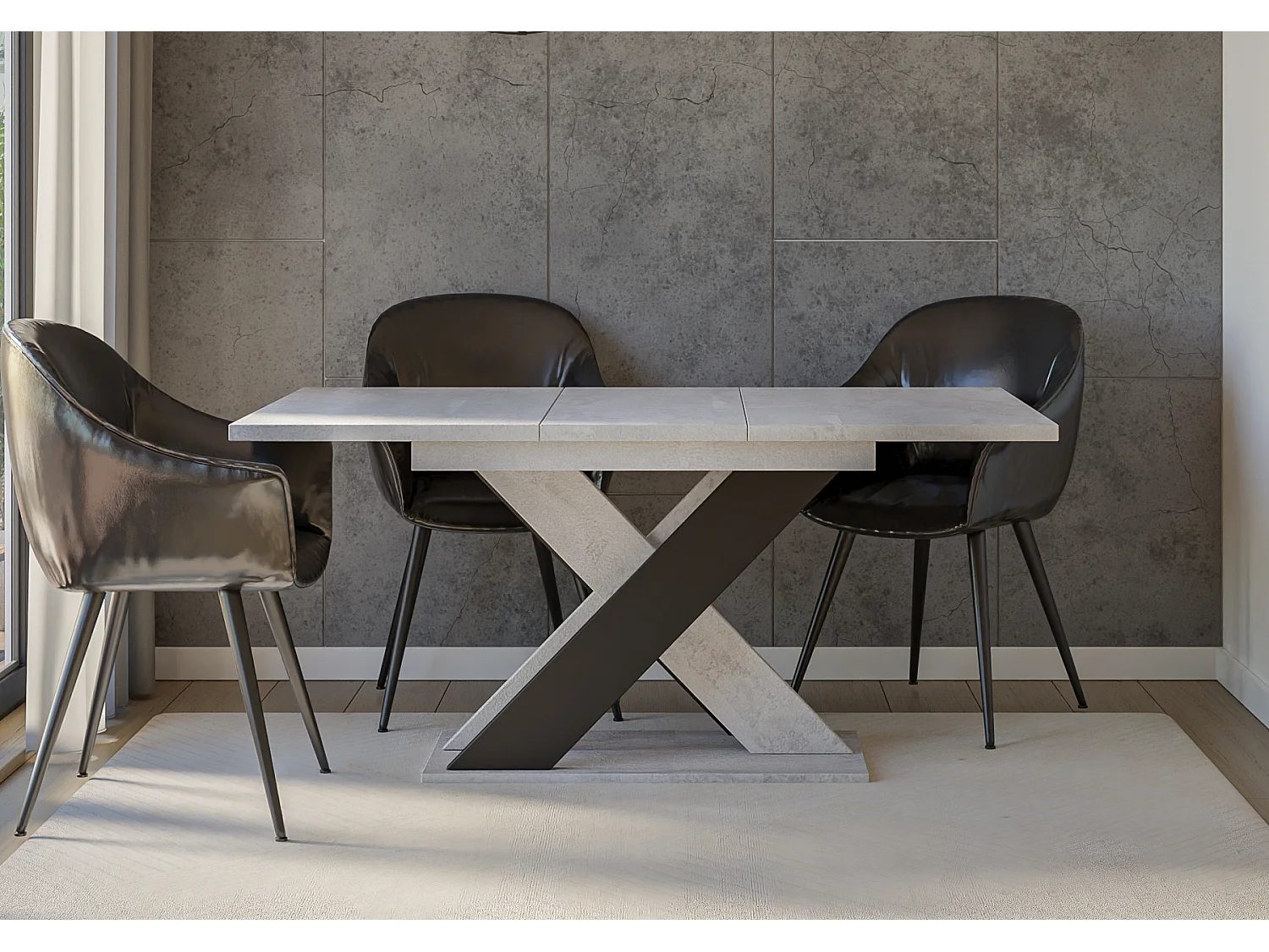 Xara stół K350 czarny