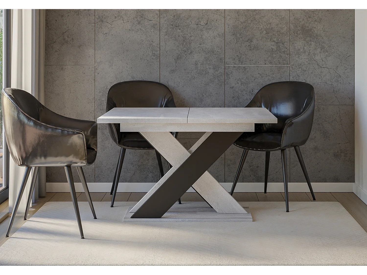 Xara stół K350 czarny