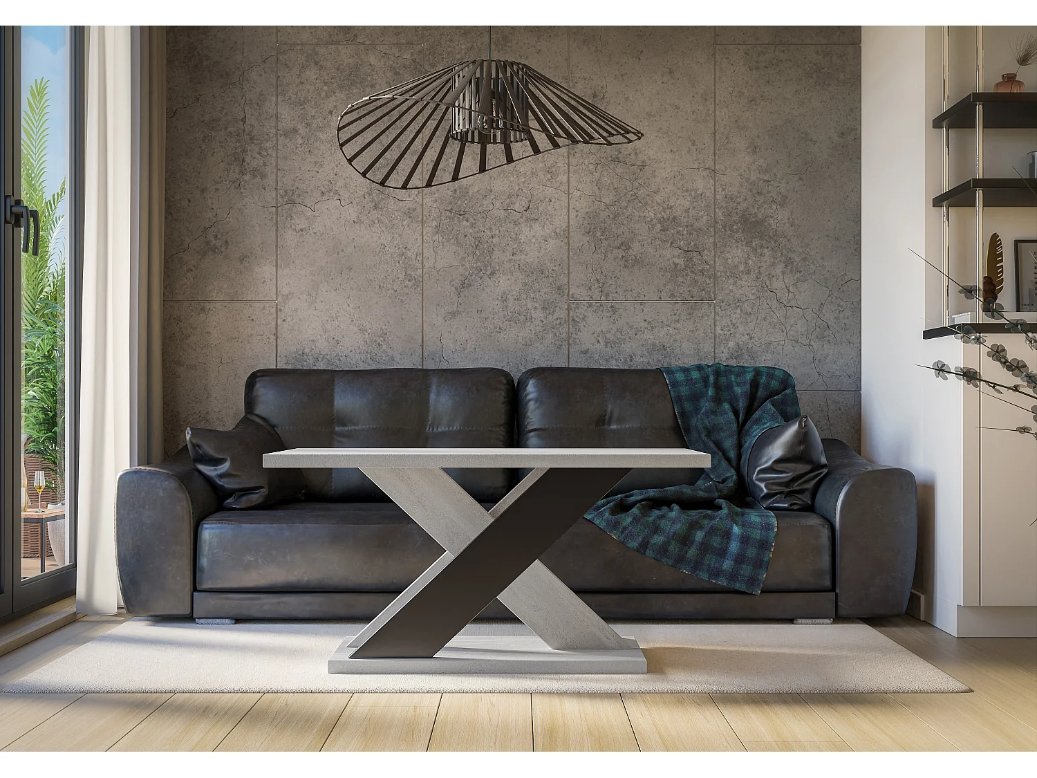 Xara ława K350 czarny