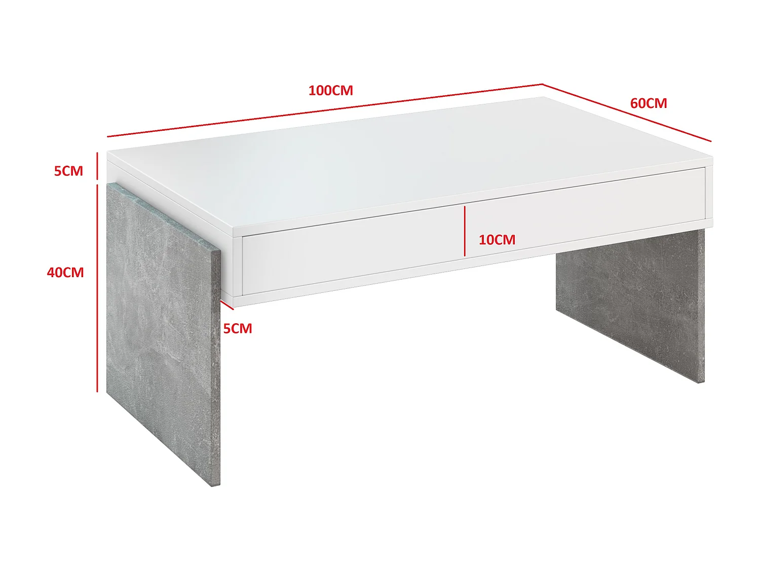 Zhara ława czarny/K354 Colonial Grange Oak