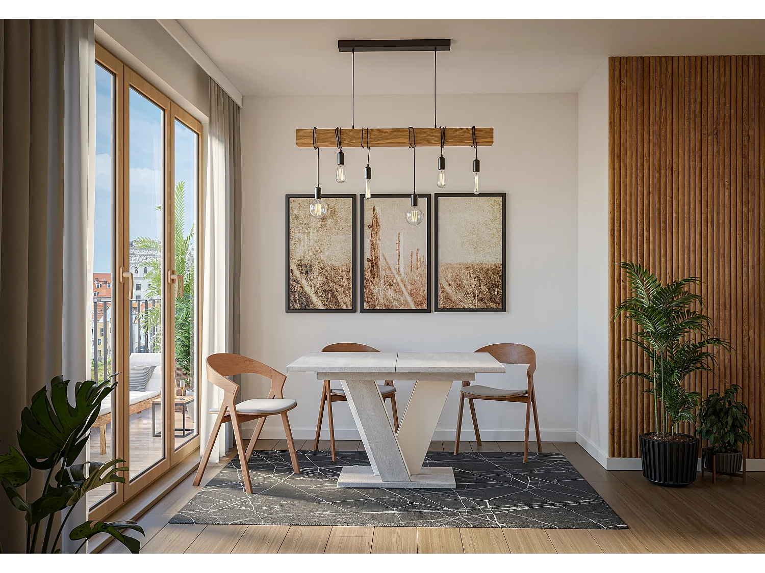 Nevi stół K350 biały