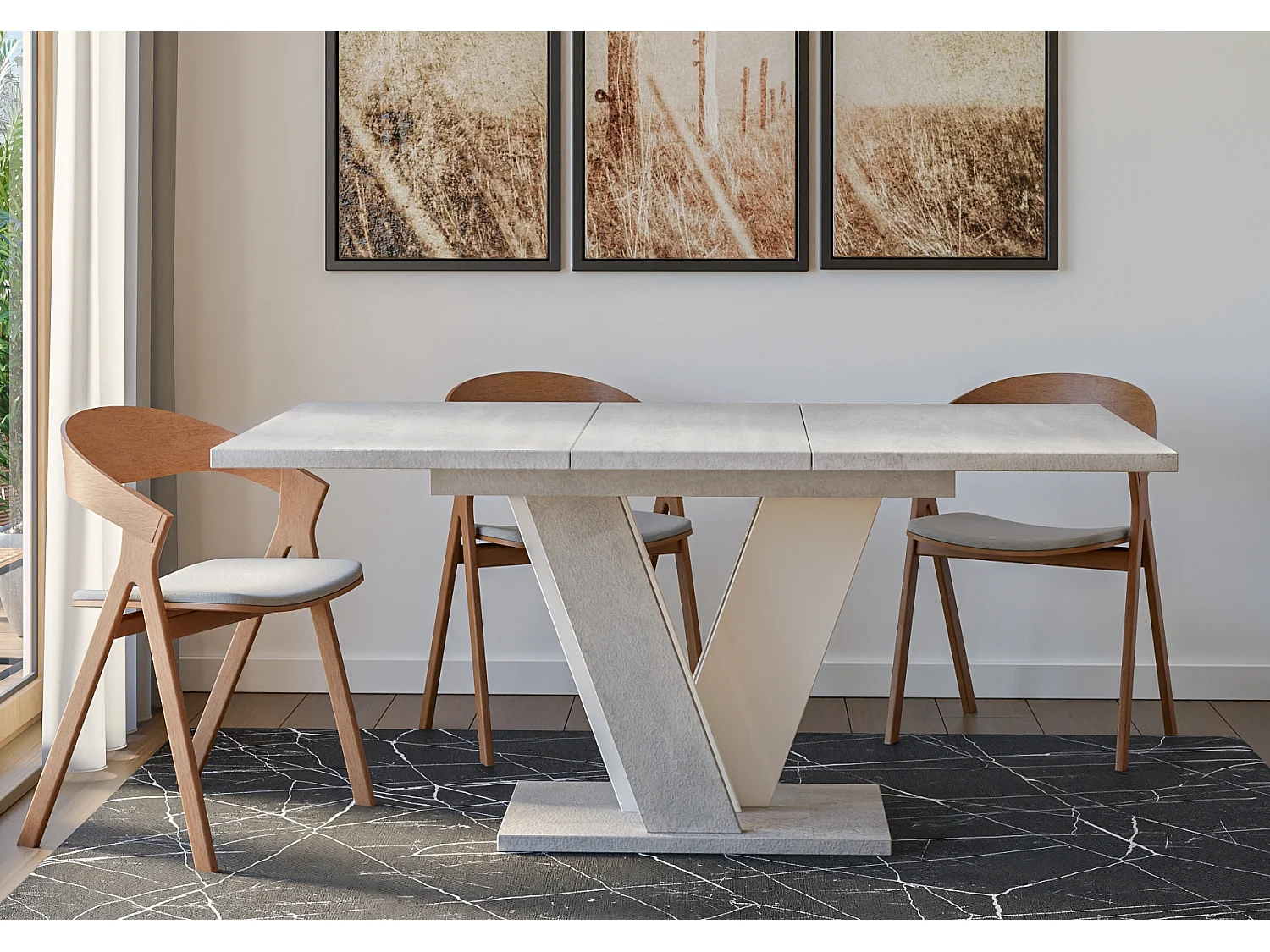 Nevi stół K350 biały