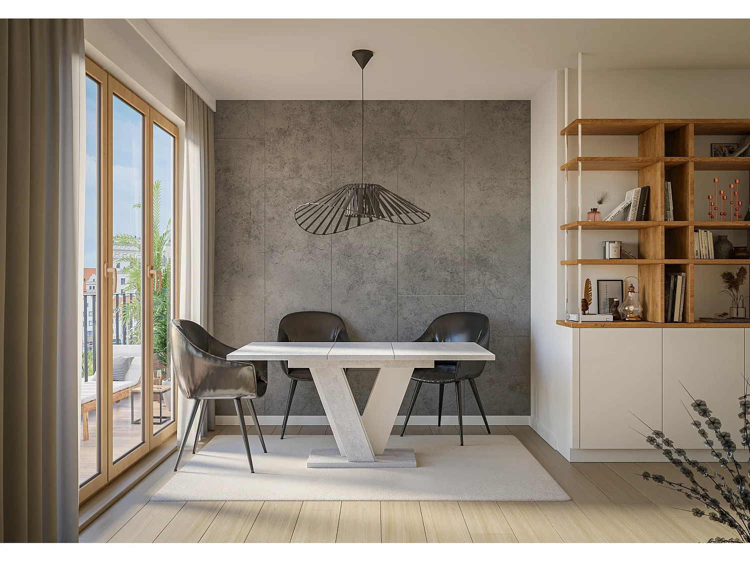 Nevi stół K350 biały