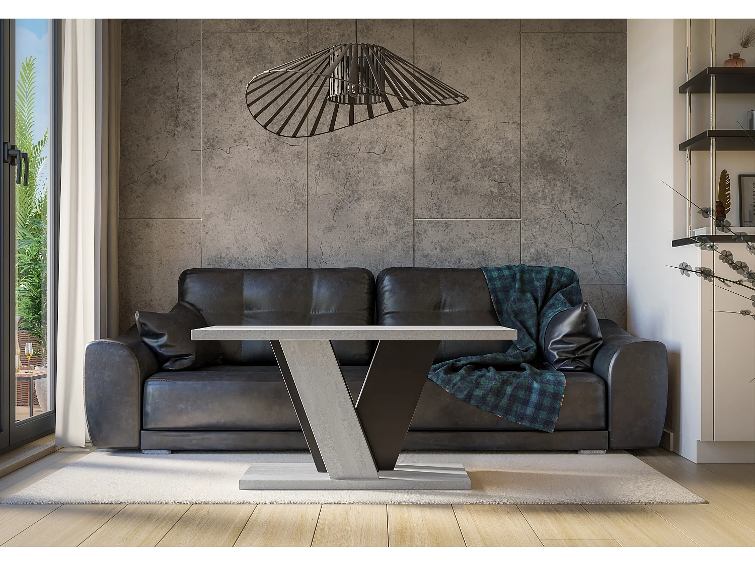 Nevi ława K350 czarny