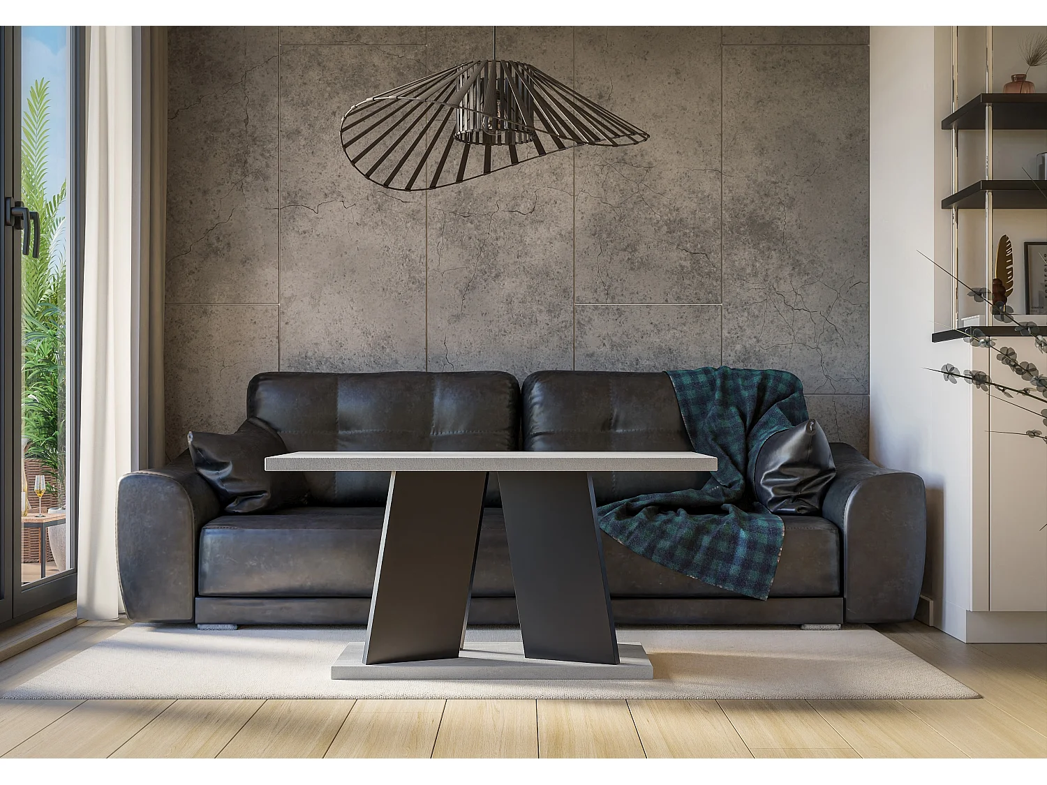 Muro ława K350 czarny