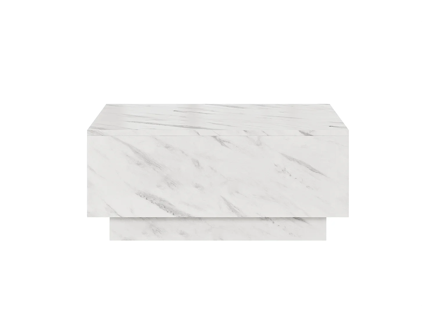 Moon 90 ława biały marmur