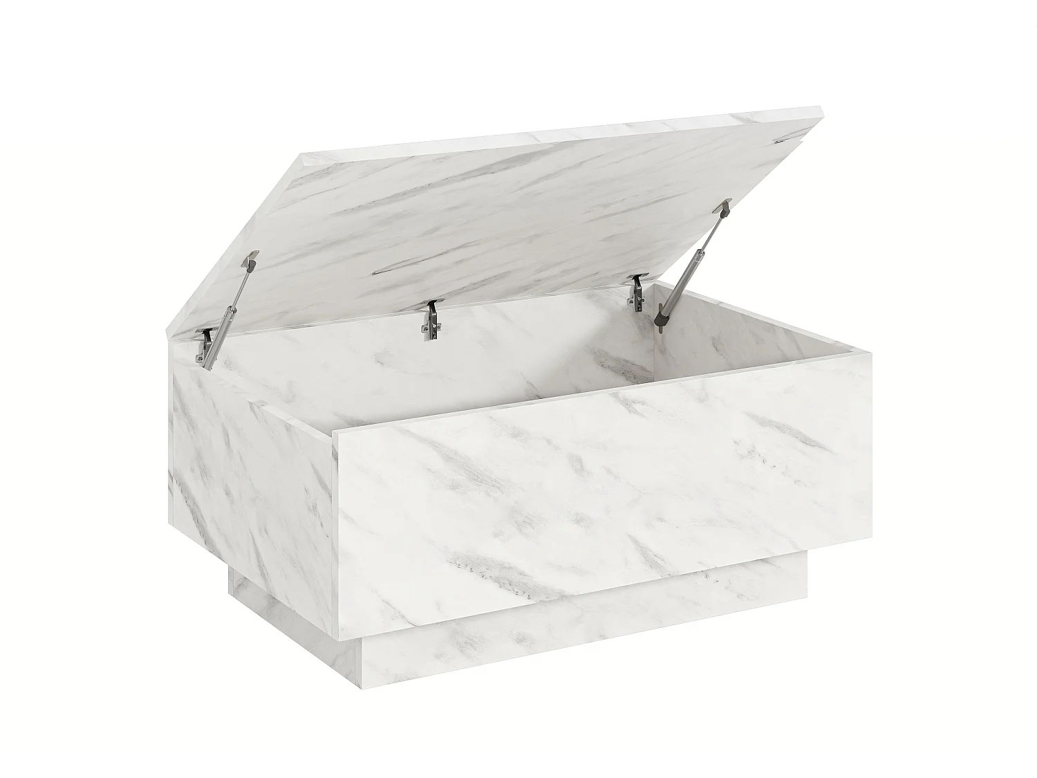 Moon 90 ława biały marmur