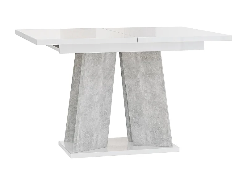Muro stół biały połysk beton