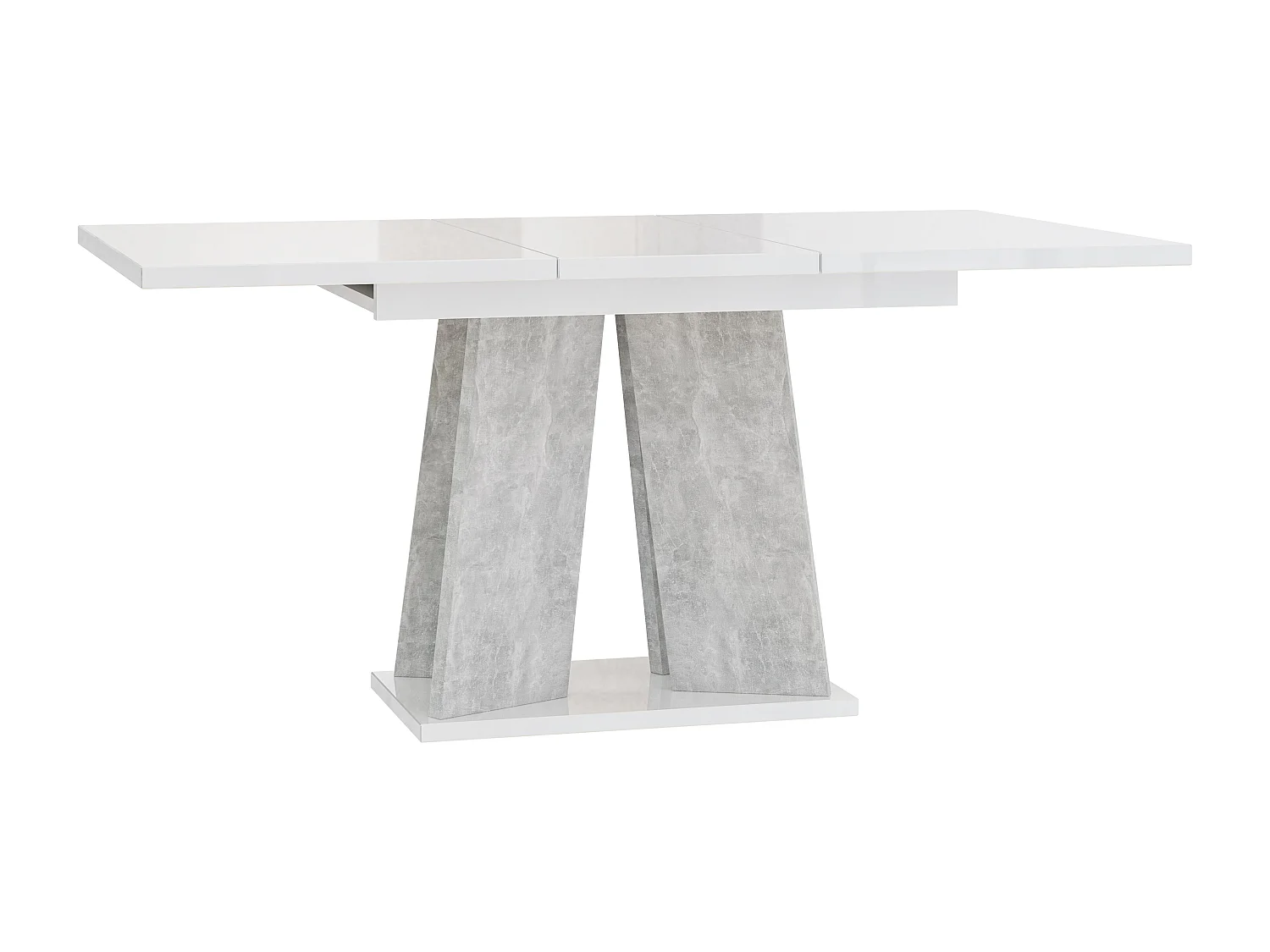 Muro stół biały połysk beton