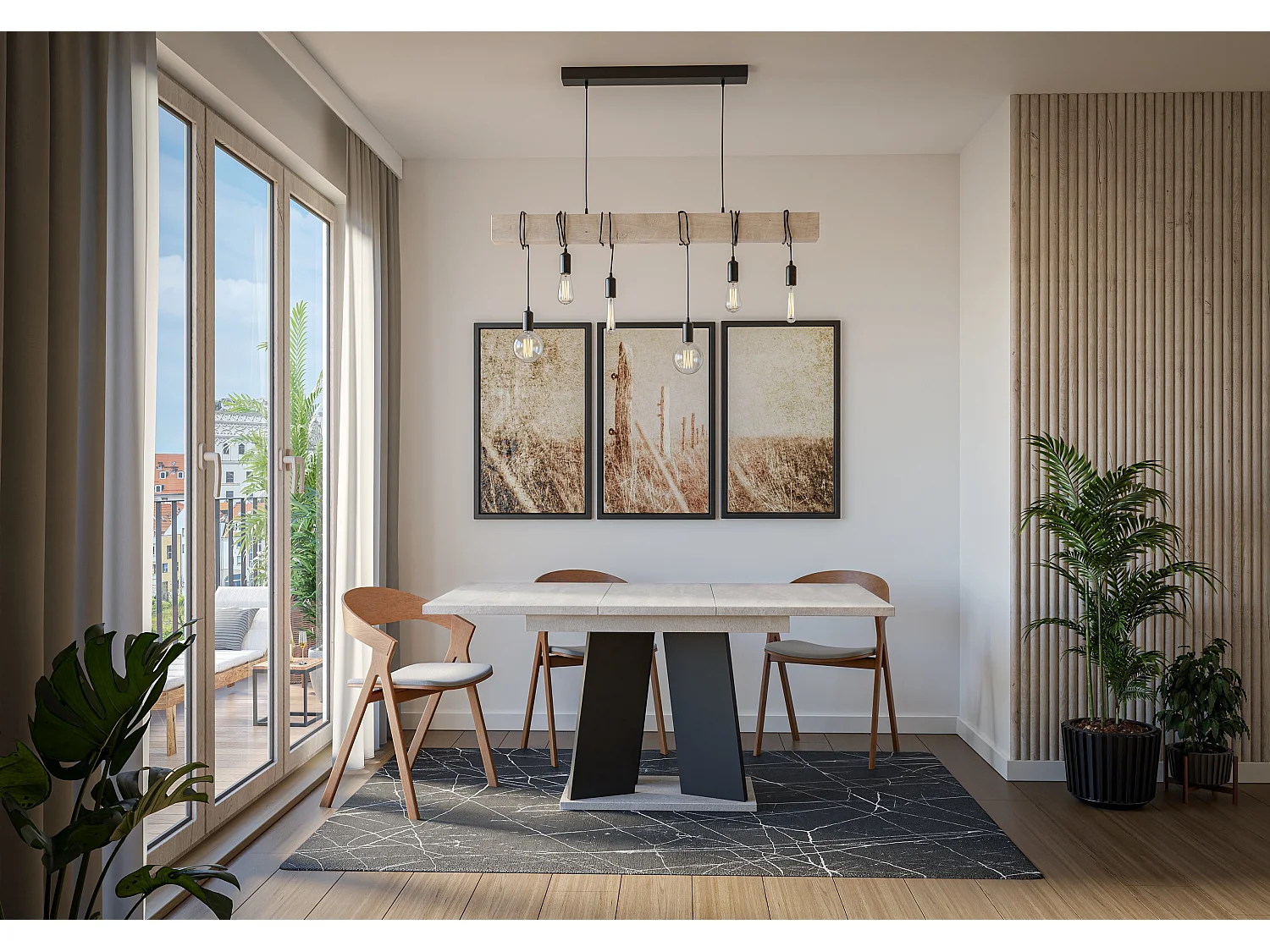 Muro stół K350 czarny