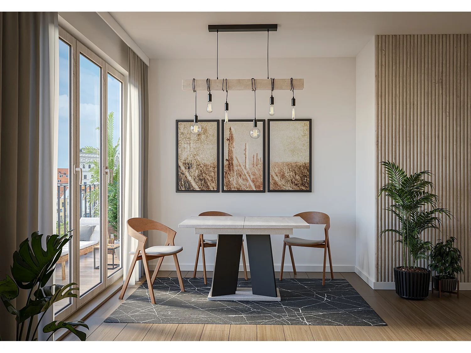 Muro stół K350 czarny